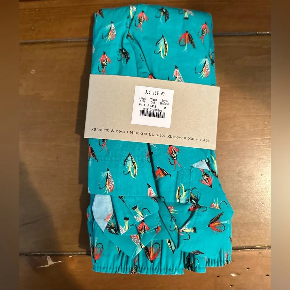 J. Crew Boxer Shorts Fishing Lures